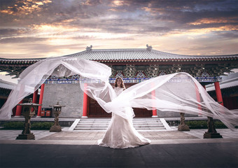 广州婚纱摄影景点-奥斯丁影视城