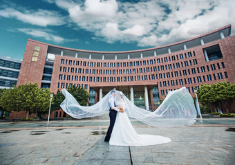 茂名婚纱摄影景点-广州大学城