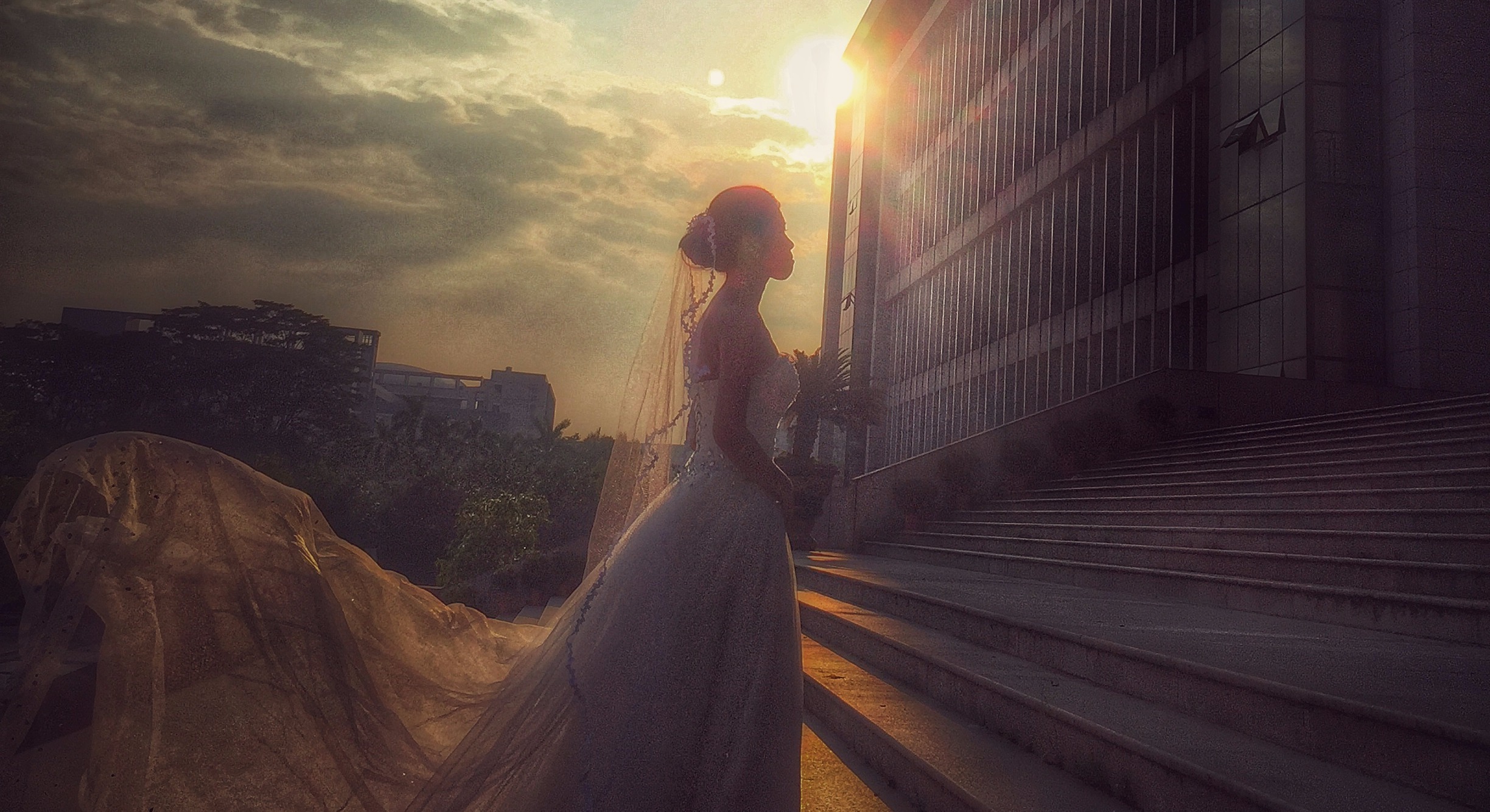 婚纱摄影化妆造型