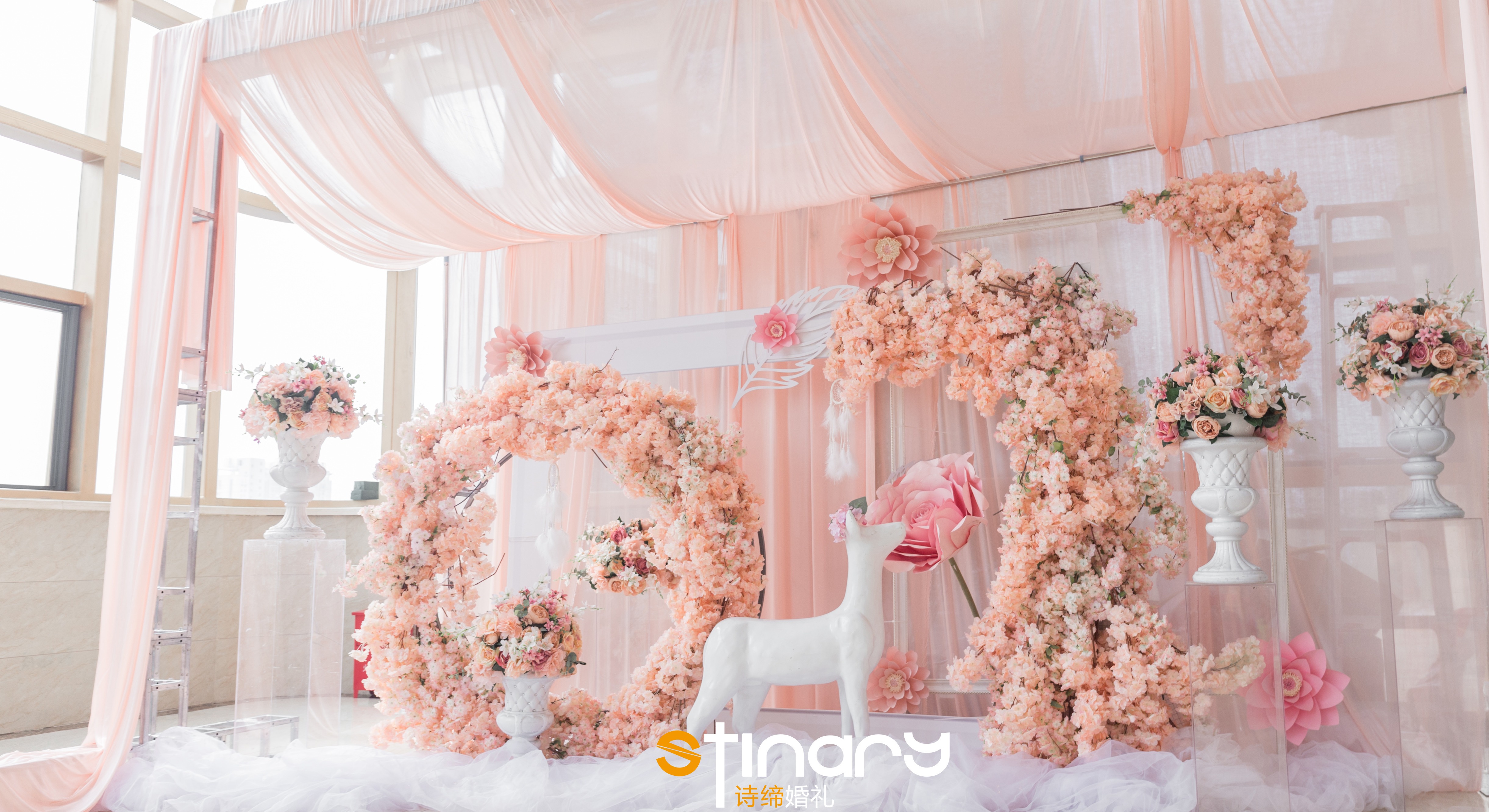 诗缔婚礼 | 小清新简约纯布置套系