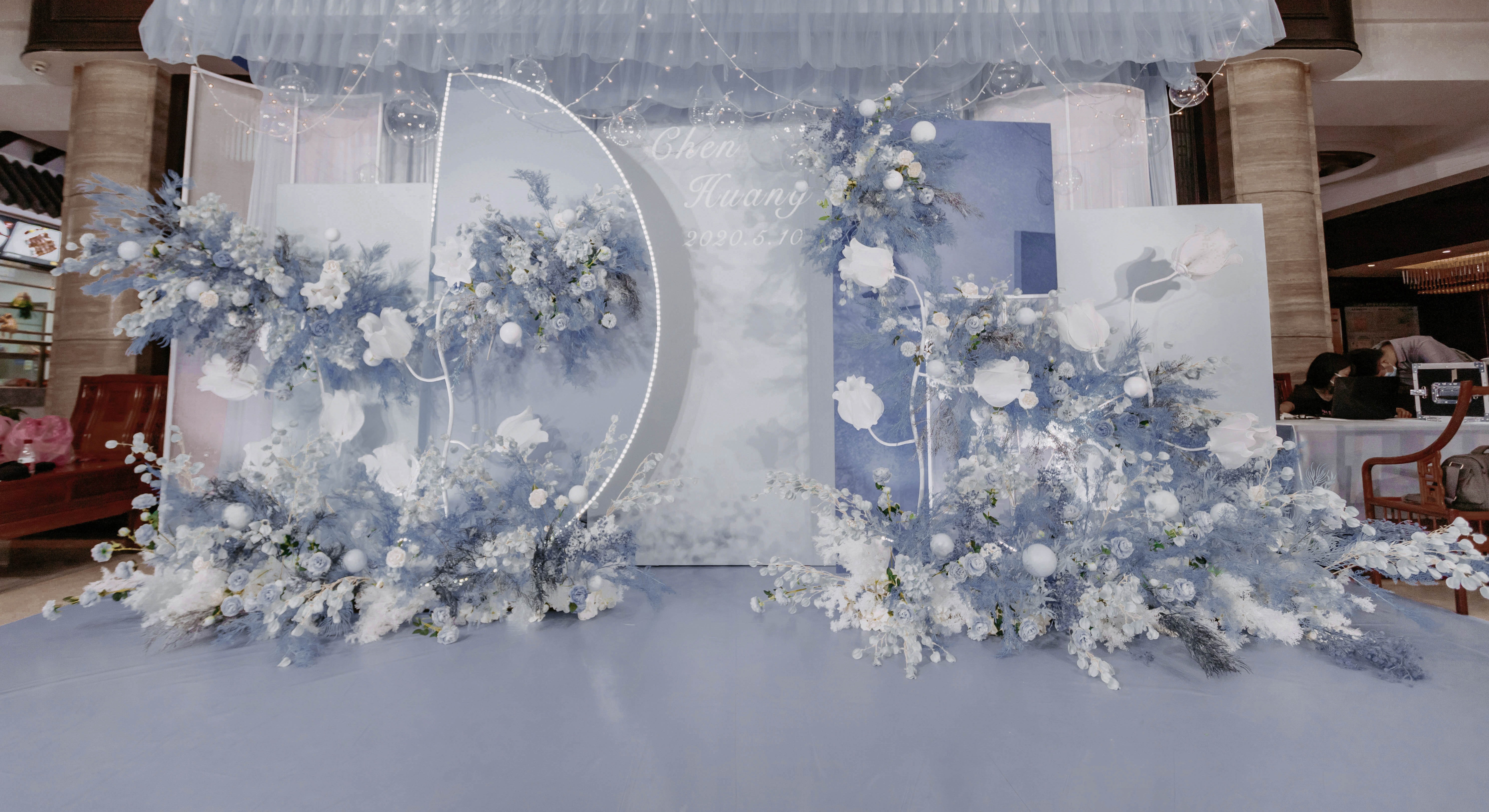 拾叁悦-白蓝小预算婚礼