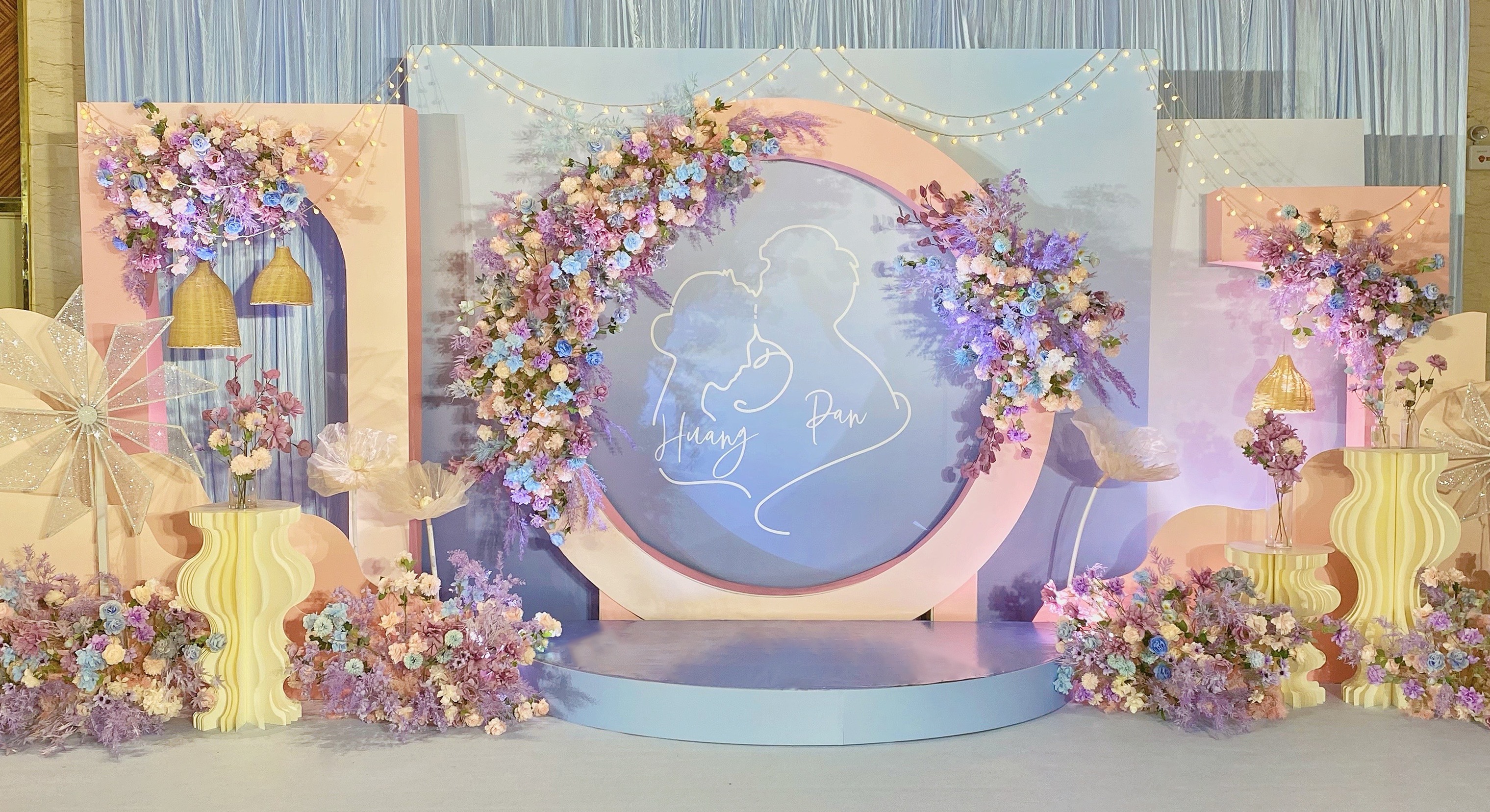 拾叁悦-粉蓝紫色婚礼