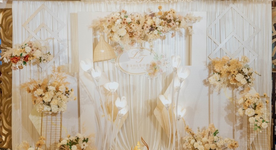 【旅承婚礼定制】简约唯美一站式套餐（全区域布置+四大金刚）