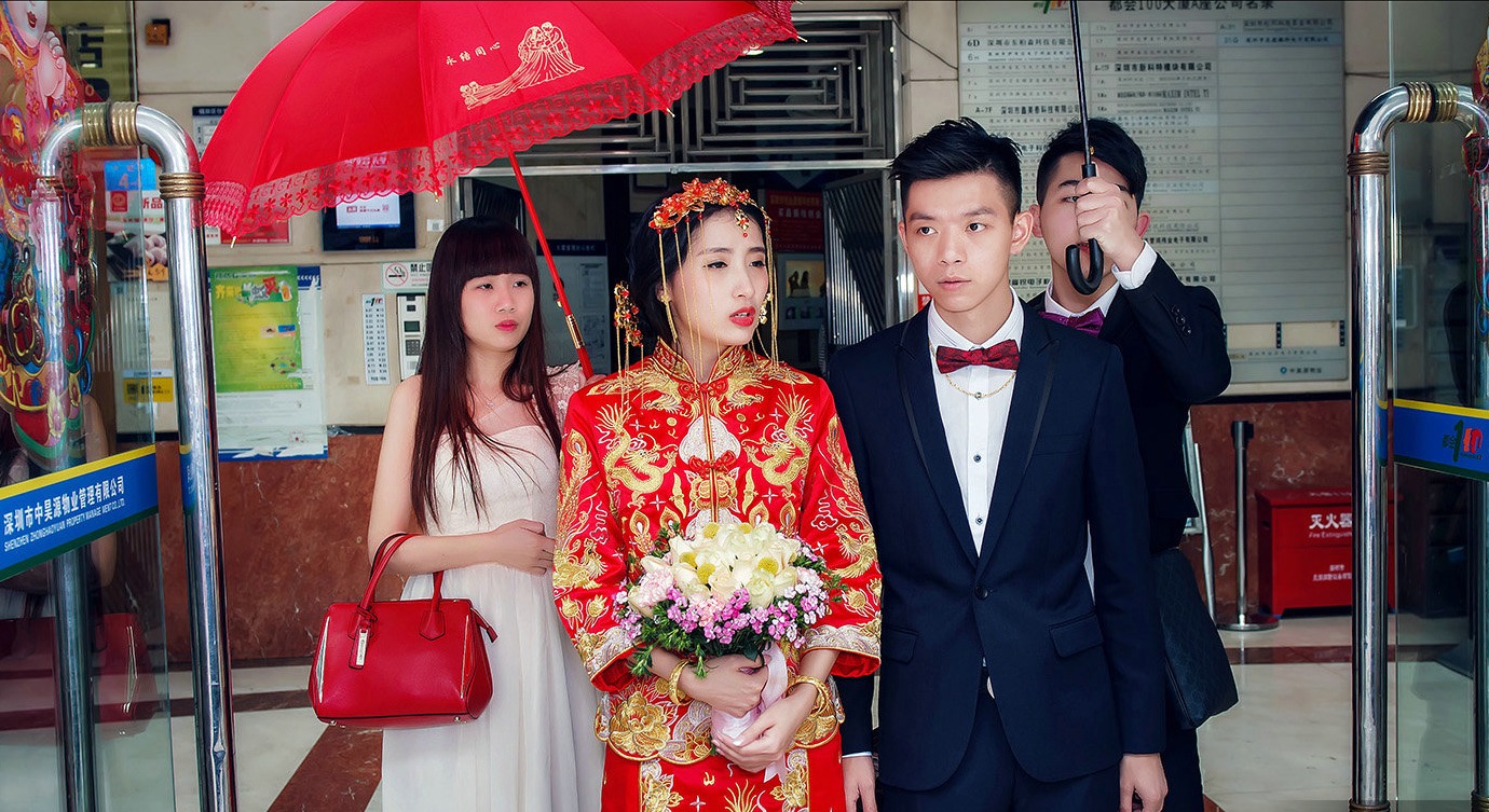 婚礼跟拍普通摄影师单机位跟拍摄影+化妆