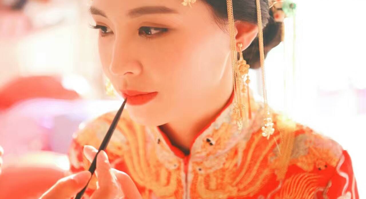 一次定妆新娘妆