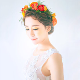 韩式婚纱照-自然清新婚纱照图片