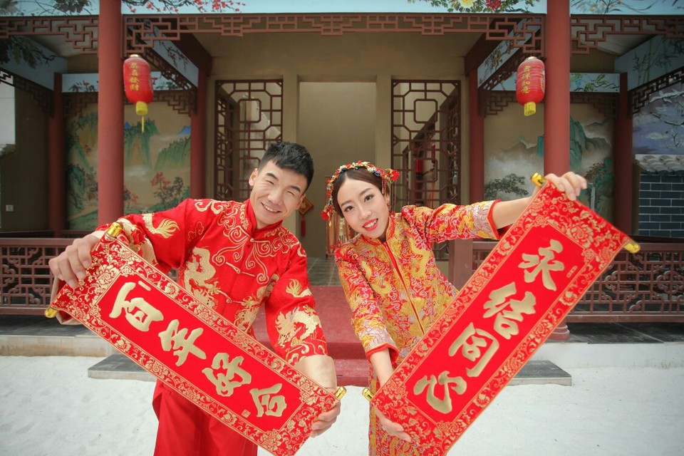 1 342 李刚& 张欢欢 谨定于 二〇一六年 十 二月 一 十九日  于 河南