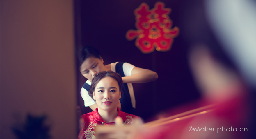深圳婚礼化妆，新娘化妆，半天全天造型
