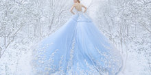立冬已至，唯美浪漫的雪花蕾丝婚纱成新晋宠儿！