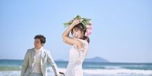 海边婚纱照经典姿势，拍出唯美大片