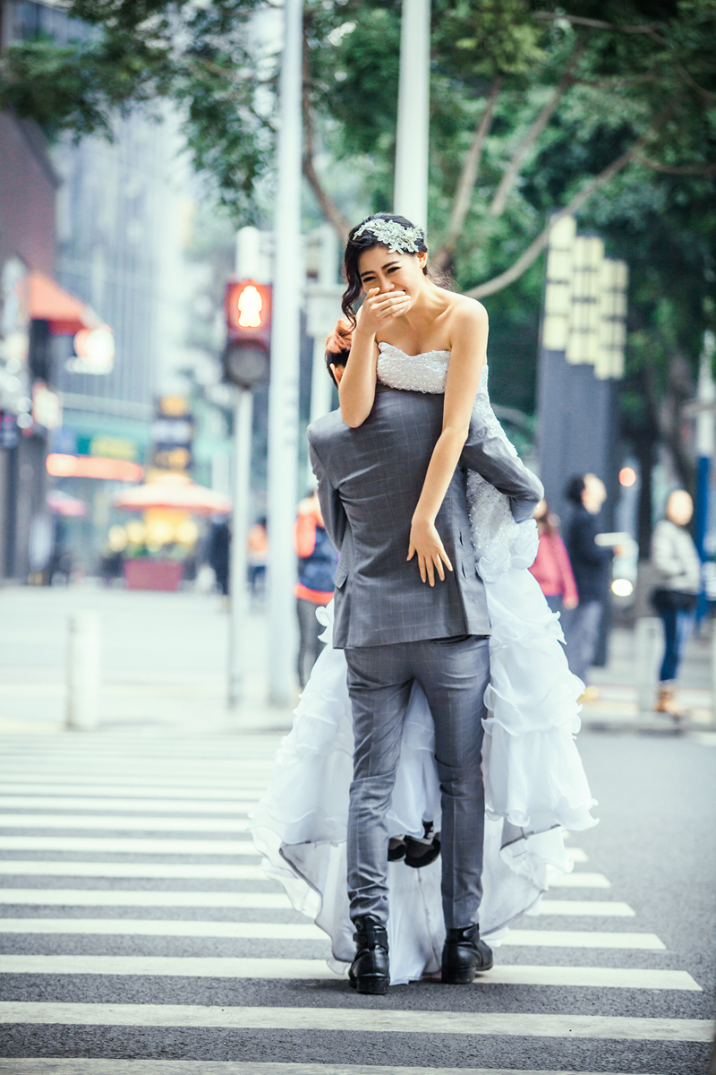 街拍婚纱摄影-广州婚纱照欣赏