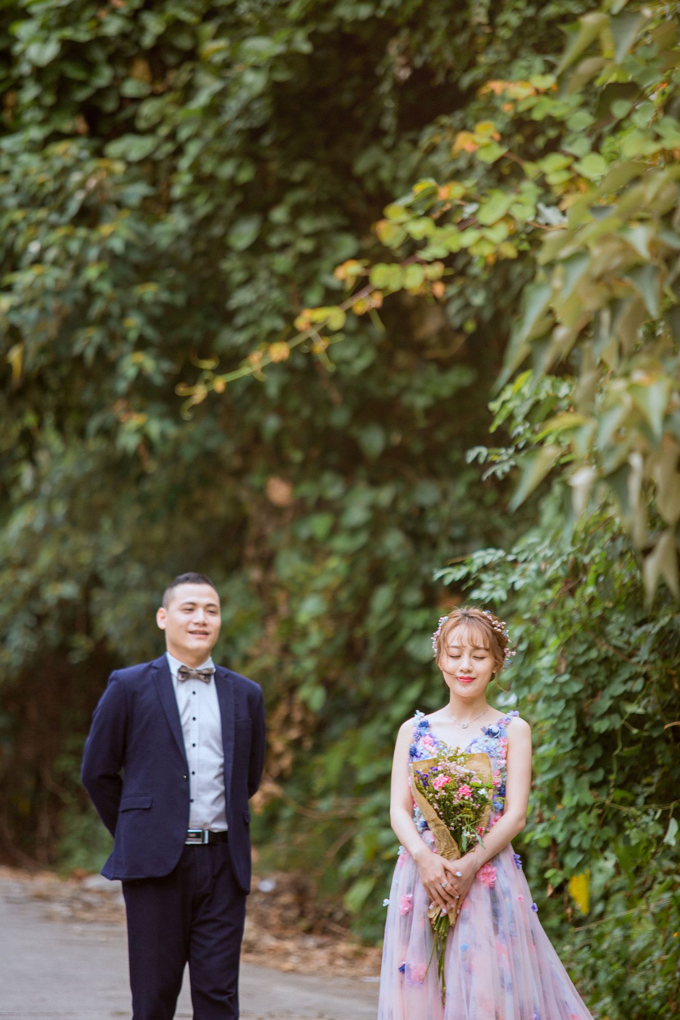 韩式婚纱照图片|公路结婚照-深圳婚纱照欣赏