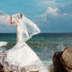 海景结婚照,[海景, 礁石],清远婚纱照,婚纱照图片