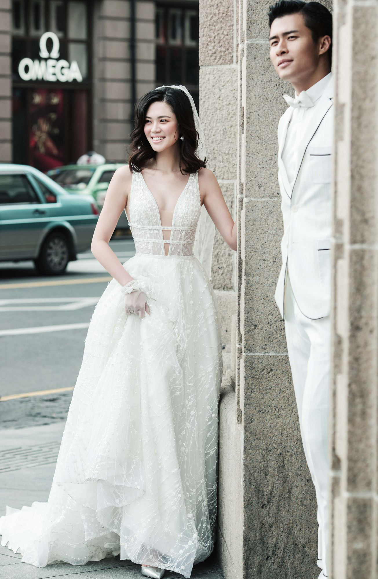 欧式婚纱照图片-上海婚纱照欣赏