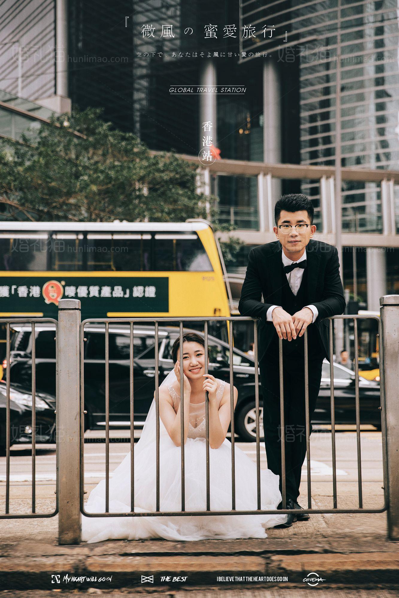 香港-香港客照，婚纱照图片，婚纱照欣赏