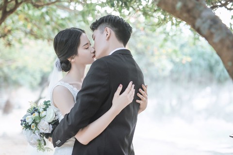 韩式婚纱照图片|园林婚纱摄影-深圳婚纱照欣赏
