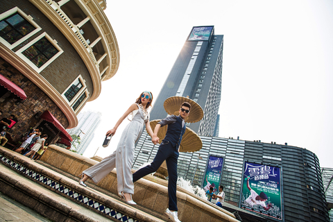 街拍个性炫酷婚纱照图片-深圳婚纱照欣赏
