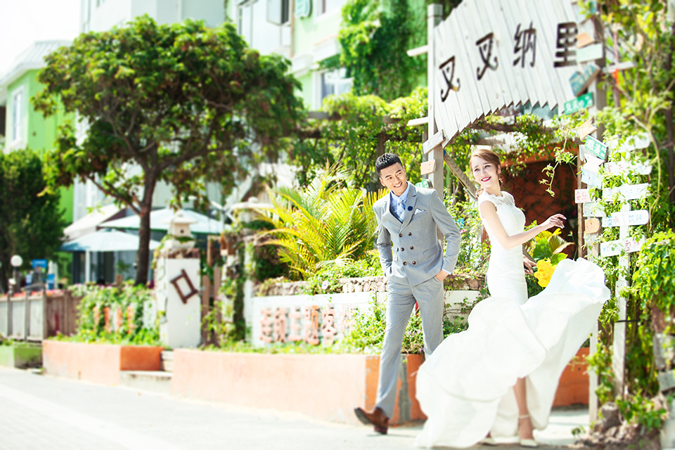 广州沙面，是一个适合拍欧式婚纱照的地方