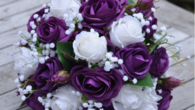 【紫色主题婚礼鲜花】紫色情缘浪漫婚礼鲜花