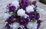【紫色主题婚礼鲜花】紫色情缘浪漫婚礼鲜花