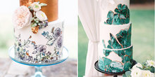 美得让人不忍下嘴的艺术派婚礼蛋糕！