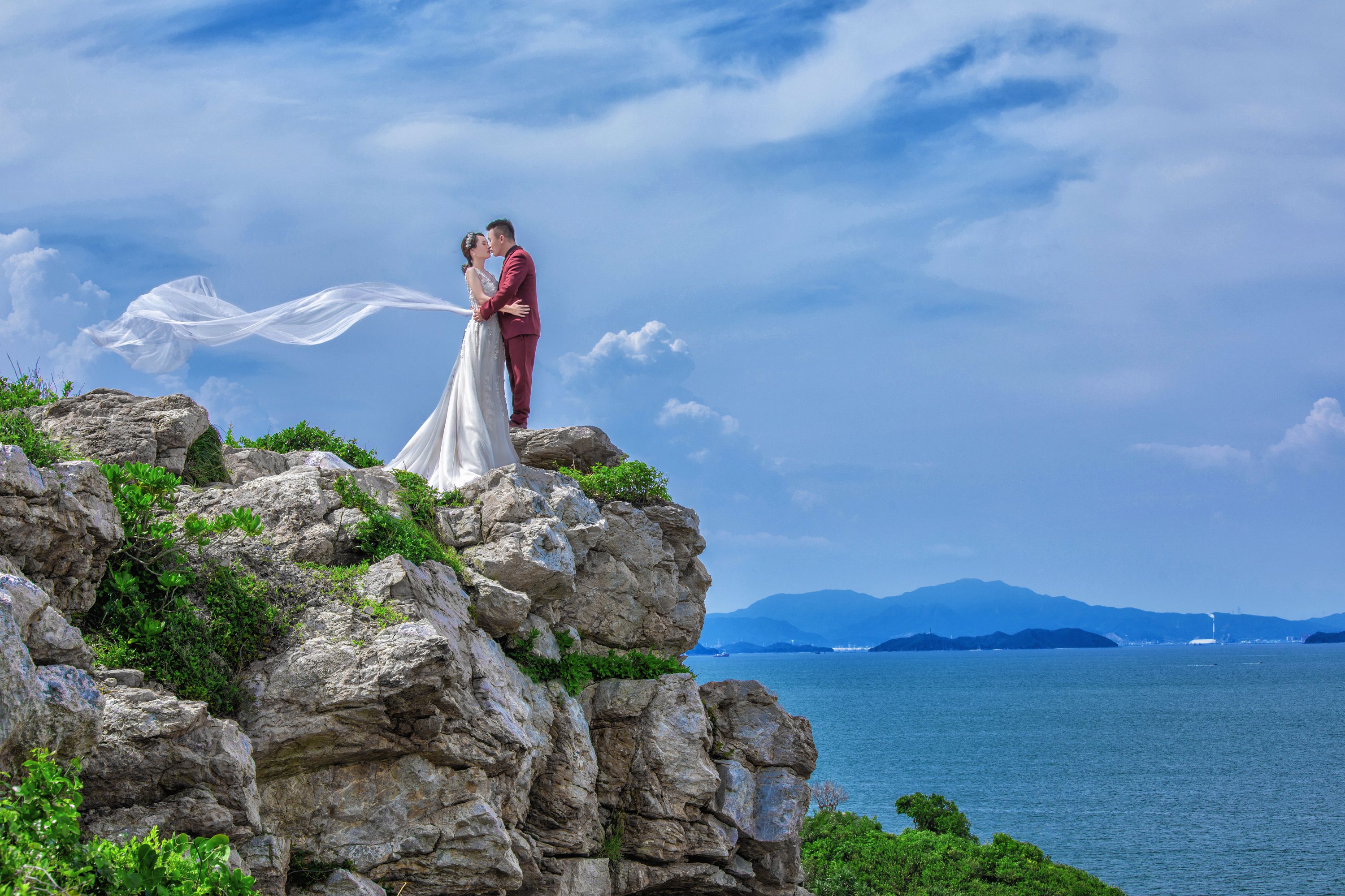 2018年8月广州婚纱摄影,茂名婚纱照,婚纱照图片