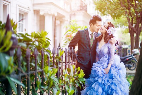 街拍婚纱摄影-上海婚纱照欣赏