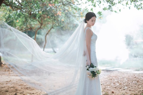 韩式婚纱照图片|园林结婚照-深圳婚纱照欣赏