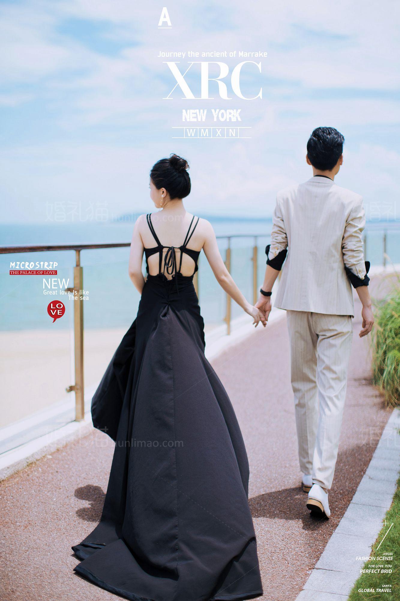 深圳-西西里湾+首尔倾城影视基地客照，婚纱照图片，婚纱照欣赏