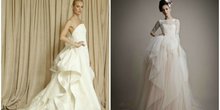 荷叶边款式婚纱，喜欢吗？