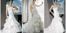 性感精致的单肩婚纱，难道你不想要？