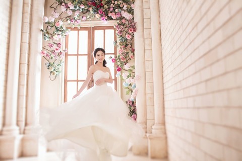 欧式结婚照-上海婚纱照欣赏
