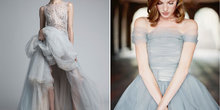 冬季婚礼婚纱流行色推荐，穿出自己的灿烂！