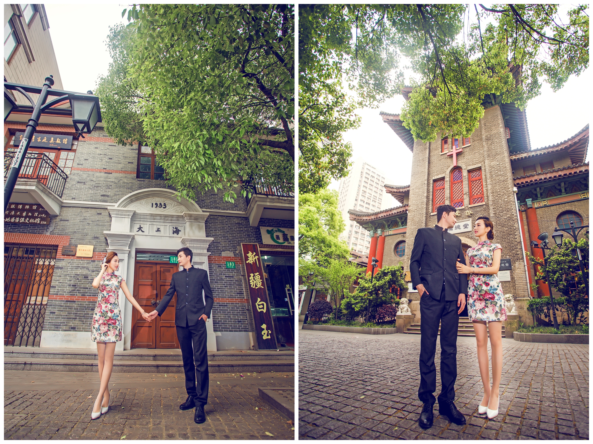 中国风婚纱摄影-上海婚纱照欣赏