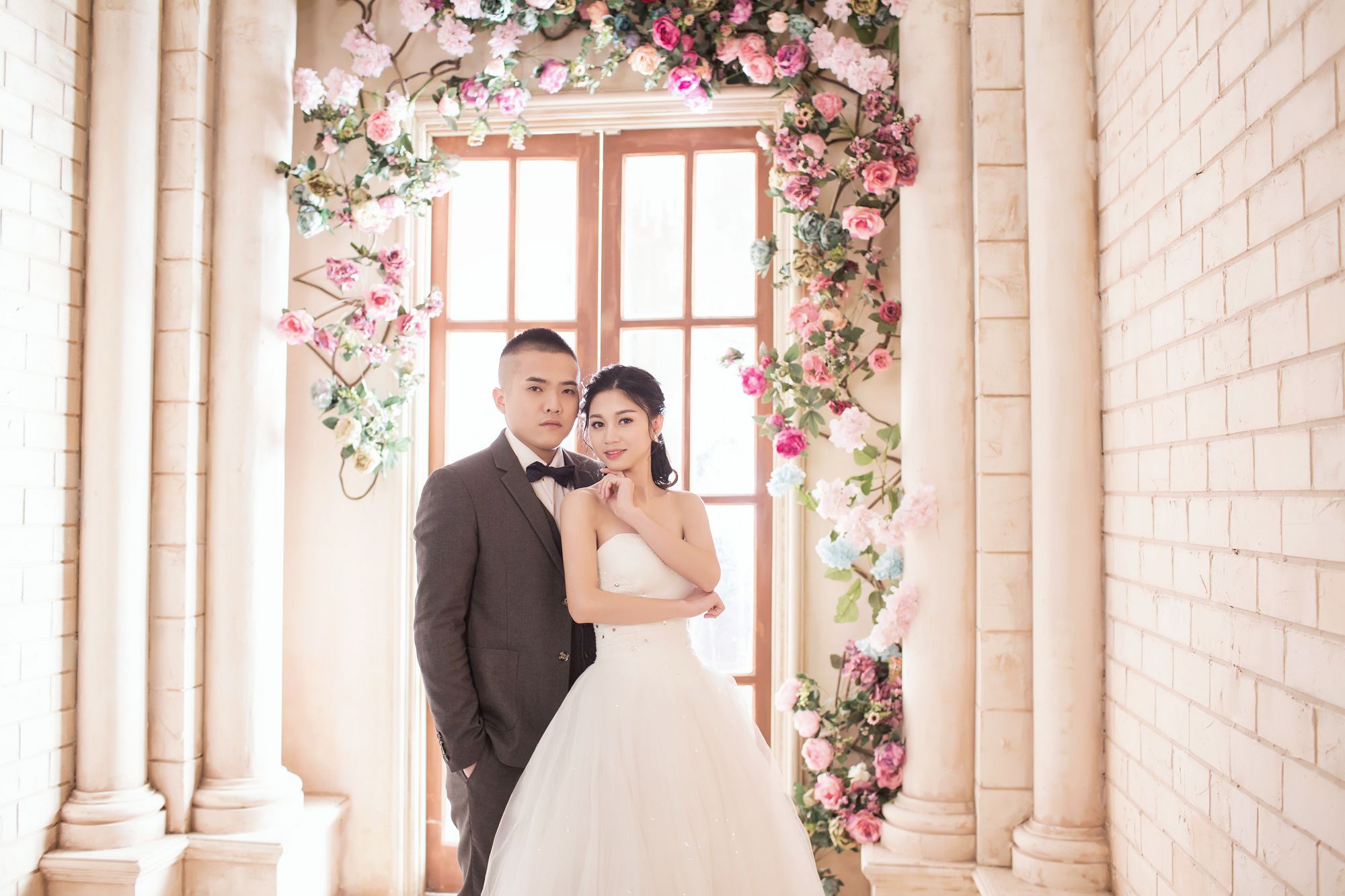 欧式结婚照-上海婚纱照欣赏