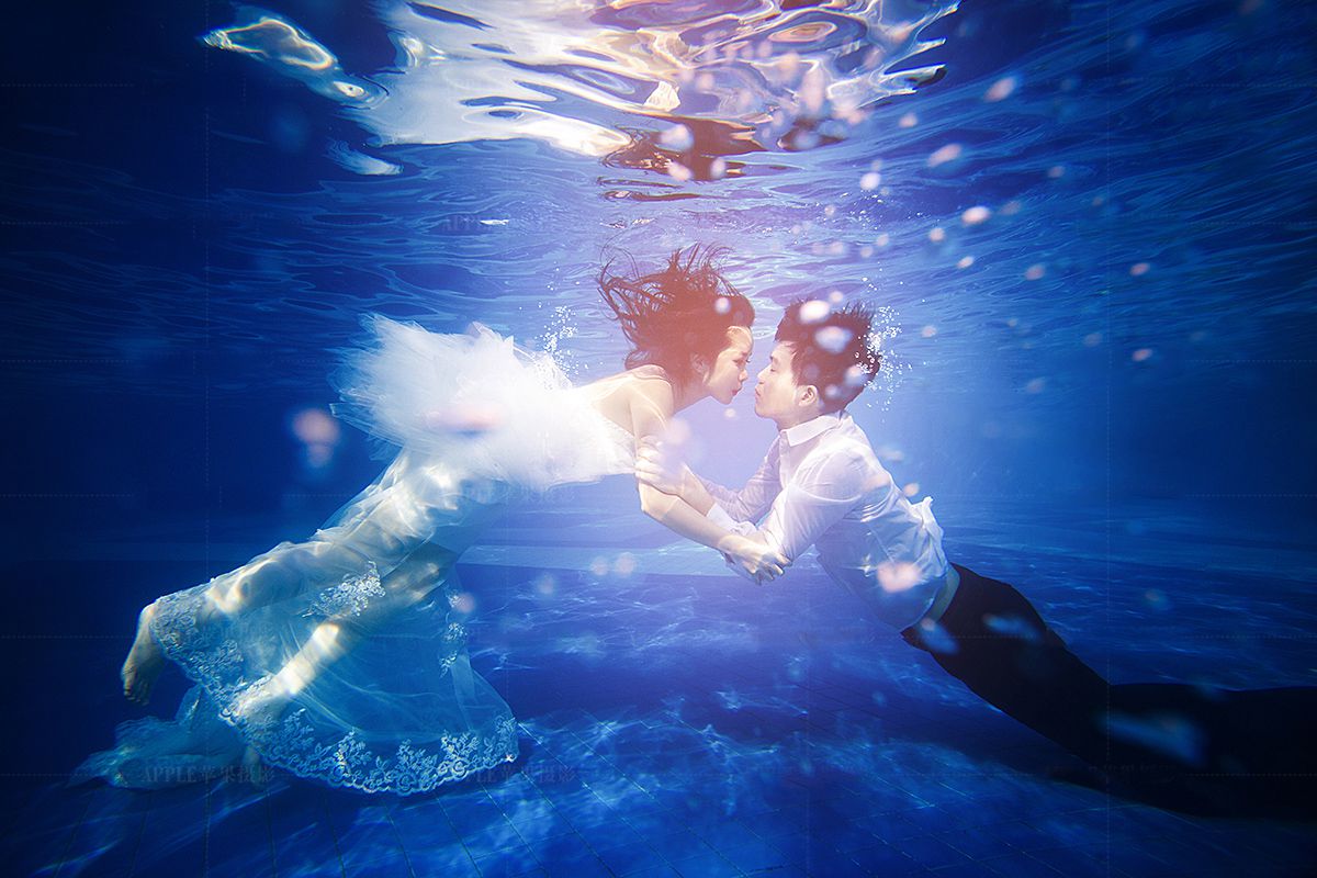 水下结婚照,[水下],云浮婚纱照,婚纱照图片