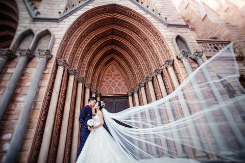 欧式结婚照|教堂婚纱摄影-肇庆婚纱照欣赏