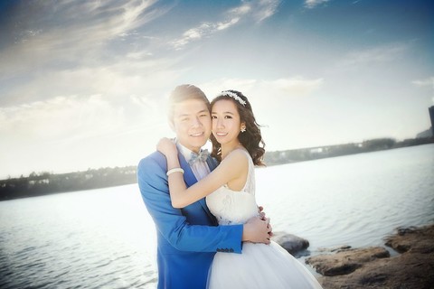 欧式婚纱照|湖景婚纱照图片-上海婚纱照欣赏