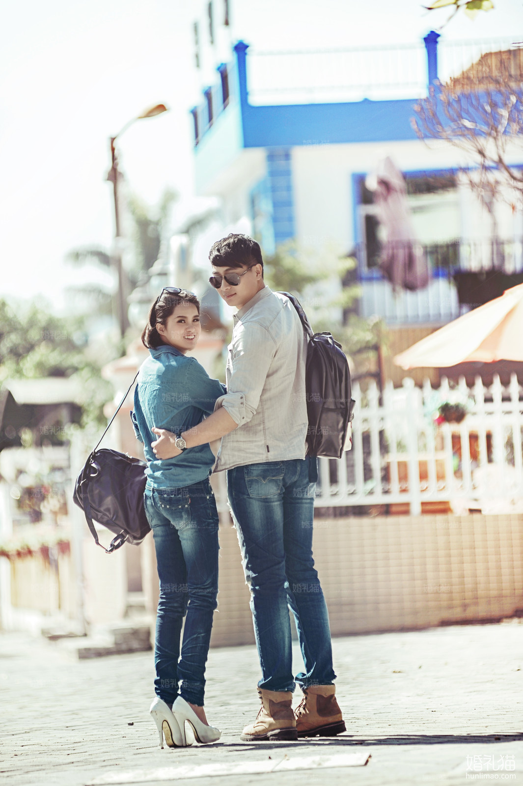 街拍婚纱照,[街拍],深圳婚纱照,婚纱照图片